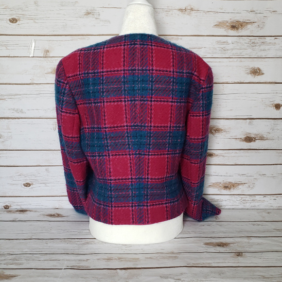 Vintage Pendleton 100% Pure Virgin Wool Blazer - Picture 3 of 7